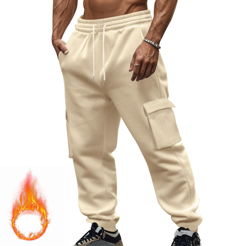 Herren Jogginghose Cargo Bequem mit Seitentaschen