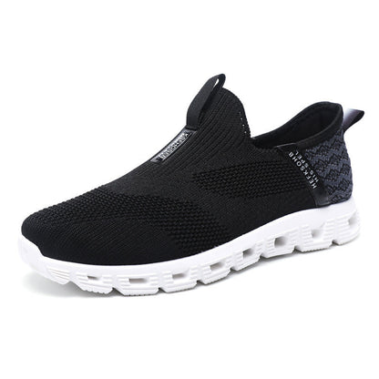 Damen Sneaker Bequem atmungsaktiv Slip-On Schuhe Sportlich