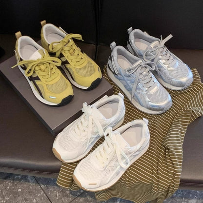 Damen Sneaker Sportlich Atmungsaktiv Mit Stabilisierender Sohle