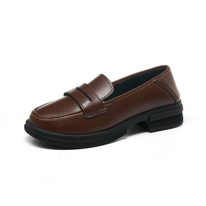 Damen Mokassins Elegante Rutschfeste Sohle Schwarz Mode