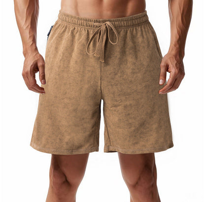 Bequeme Herren Shorts Freizeit Komfort Stoff mit Kordelzug
