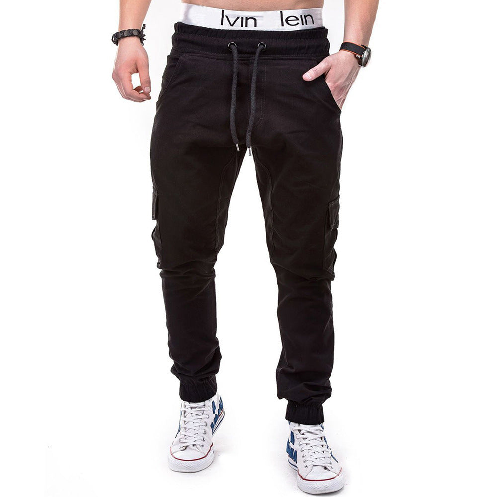 Herren Cargo Jogginghose mit elastischem Bund und praktischen Seitentaschen Berlin Glamour
