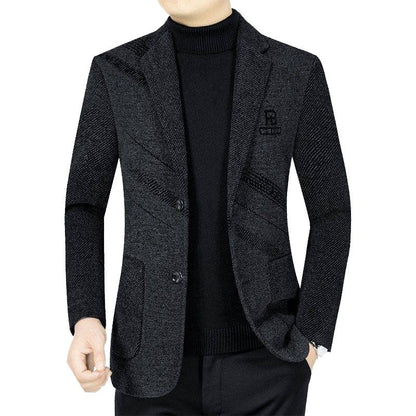 Herren Slim Fit Jacke technisch Wasserdicht Modern - BerlinGlamour