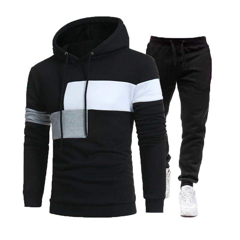 Herren Sportset Sweatshirt und Jogginghose Modern Sportlich