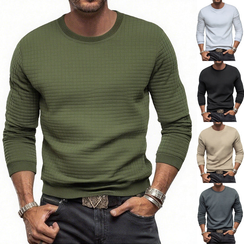 Herren Sweatshirt Bequem Komfortabel Grau - BerlinGlamour