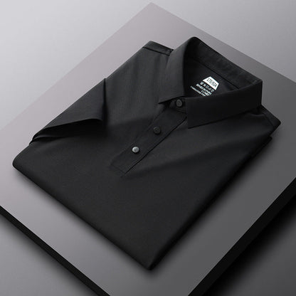 Herren Poloshirt Atmungsaktiv Strukturiert Modern