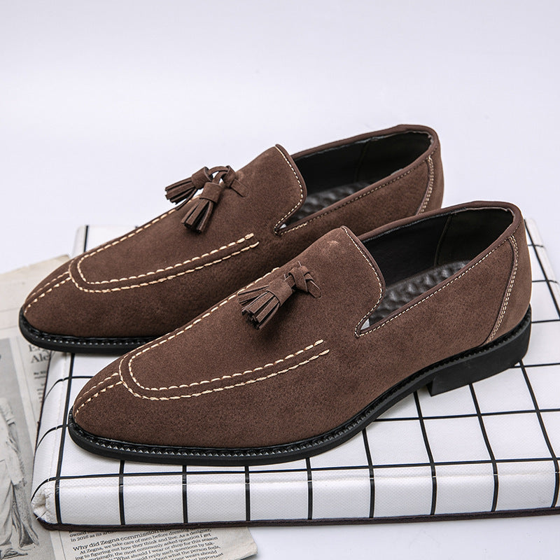 Damen Mokassins Elegante Quasten Schuhe Trendy