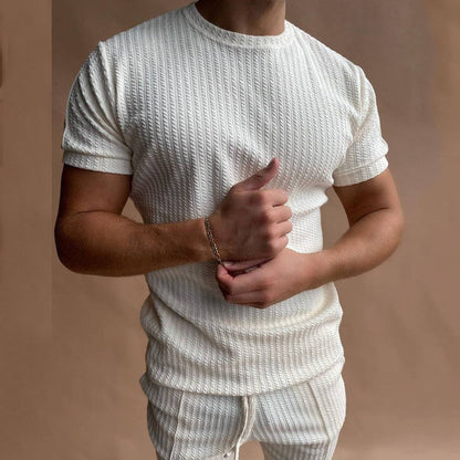 Herren Strickanzug Bequem Lässig Modern