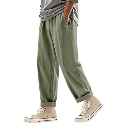 Herren Schnitthose Elastisch Mit Tiefen Taschen Bequem