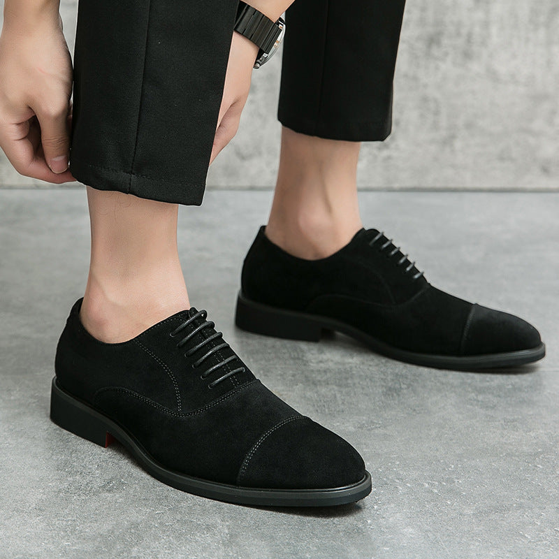 Damen Schnürschuhe Elegante Wildleder Schuhe Modern