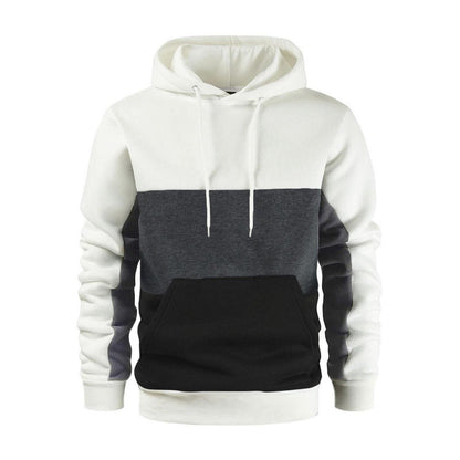 Herren Sportpullover Kapuzenpulli Farbblock Design Modern