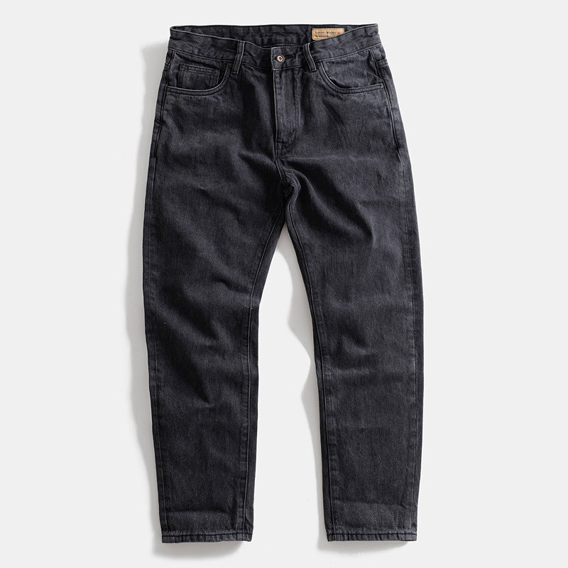 Herren Jeans Slim Fit Used Look Elastisch Modern - BerlinGlamour