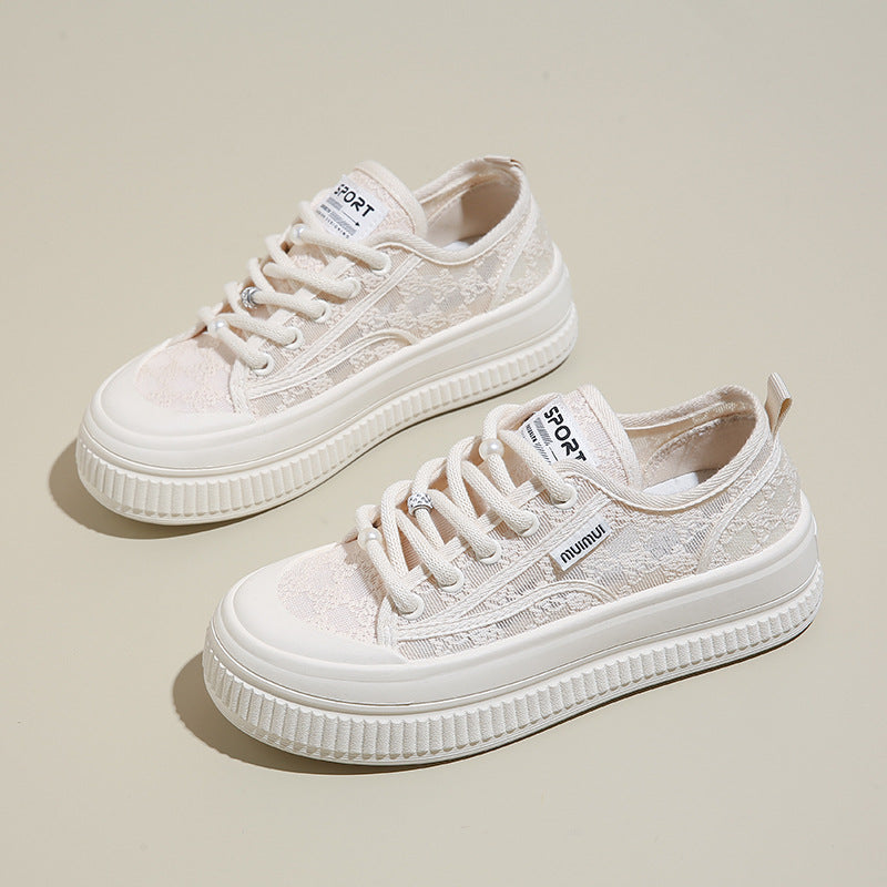 Damen Sneaker Komfortabel Dicksohlige Schuhe Frauen Schuhe Modisch