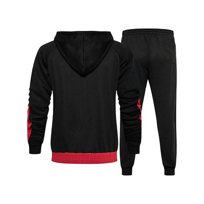 Herren Sportset Kapuzenoberteil Jogginghose Comfort