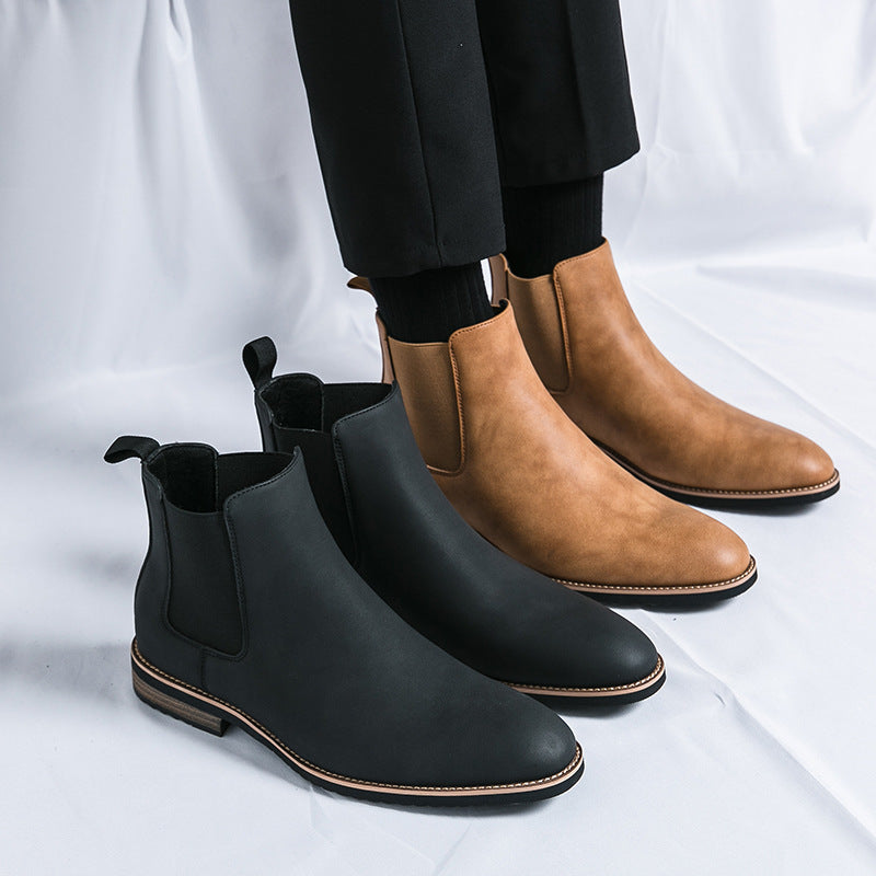 Damen Chelsea Stiefel Elegant Flexibel Komfortabel - BerlinGlamour