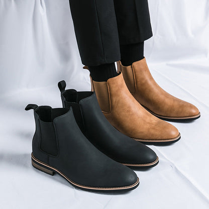 Damen Chelsea Stiefel Elegant Flexibel Komfortabel - BerlinGlamour