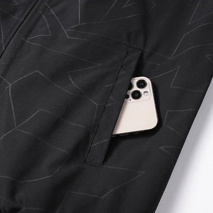 Herren Übergangsjacke Modern Gesteppt Elastisch