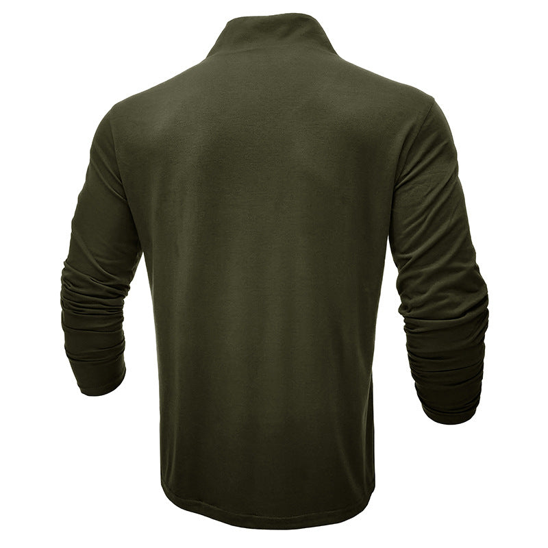 Herren Longsleeve V-Ausschnitt Modern Berlin Style