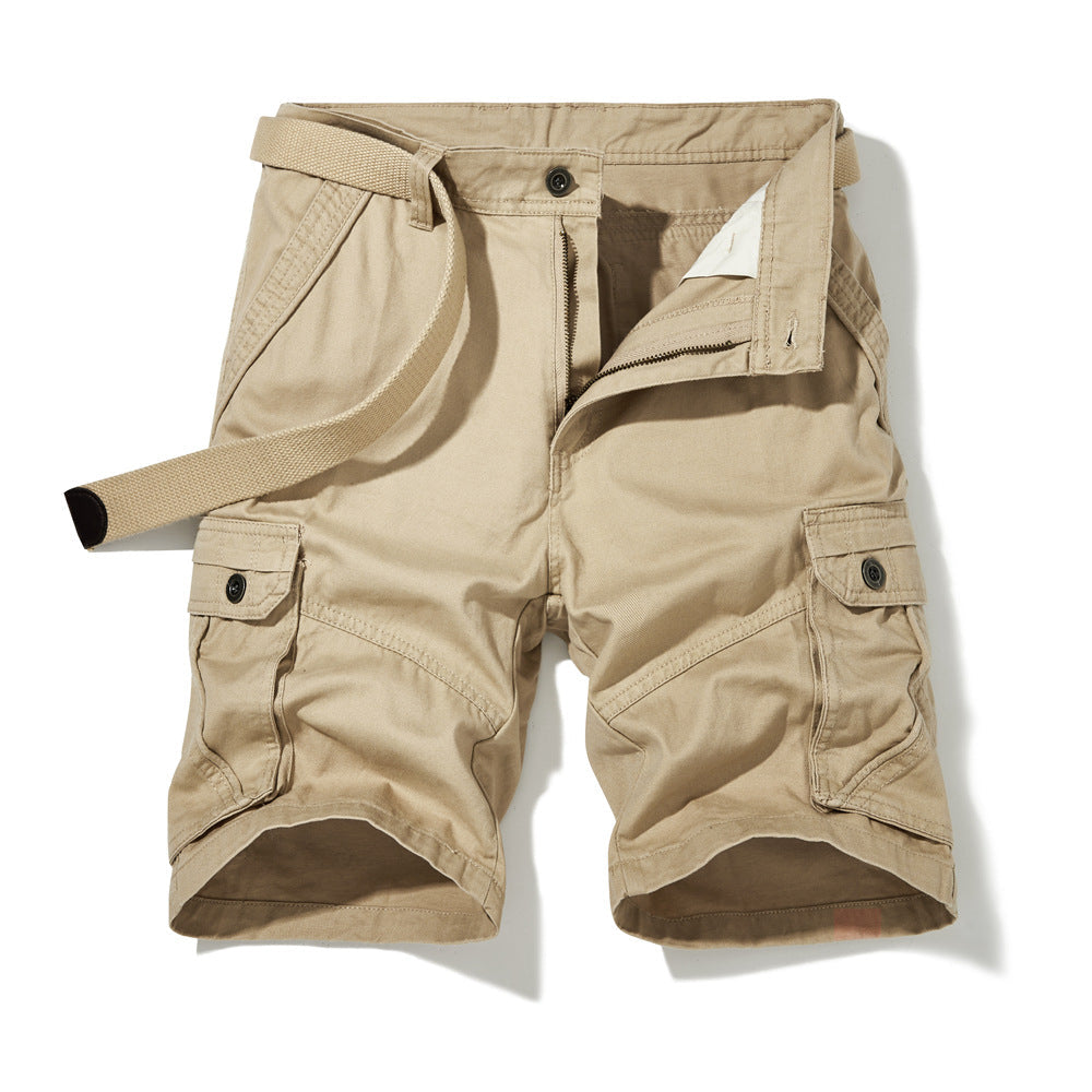 Herren Cargo-Shorts Funktionale Sommerhose Mit Taschen
