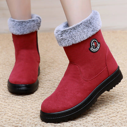 Damen Winterstiefel Warm Weich Innenfutter Rutschfest