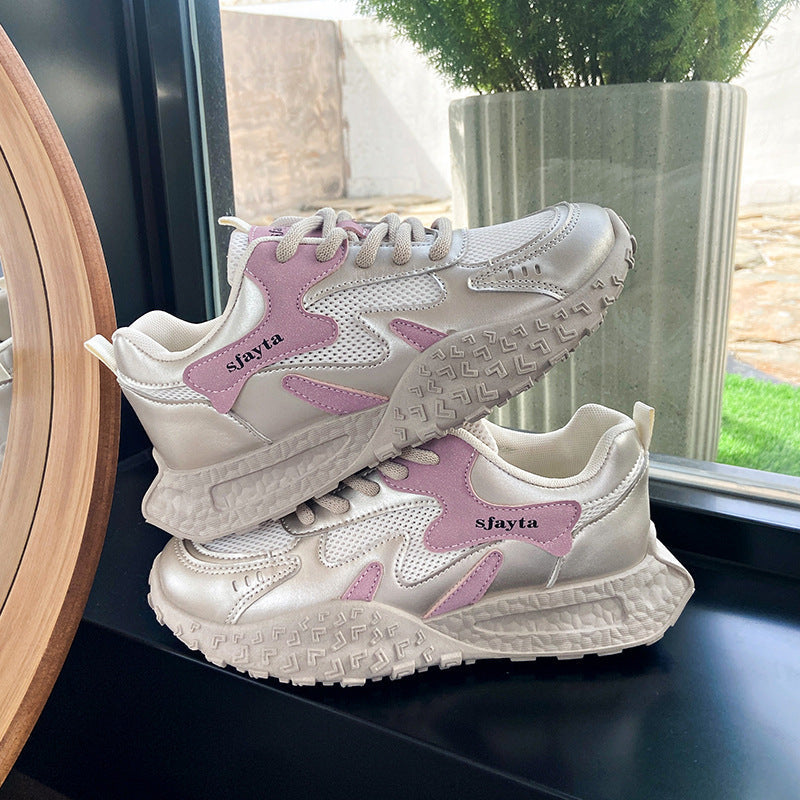 Damen Sneaker Sportlich mit Dämpfung Weich Laufschuhe - BerlinGlamour