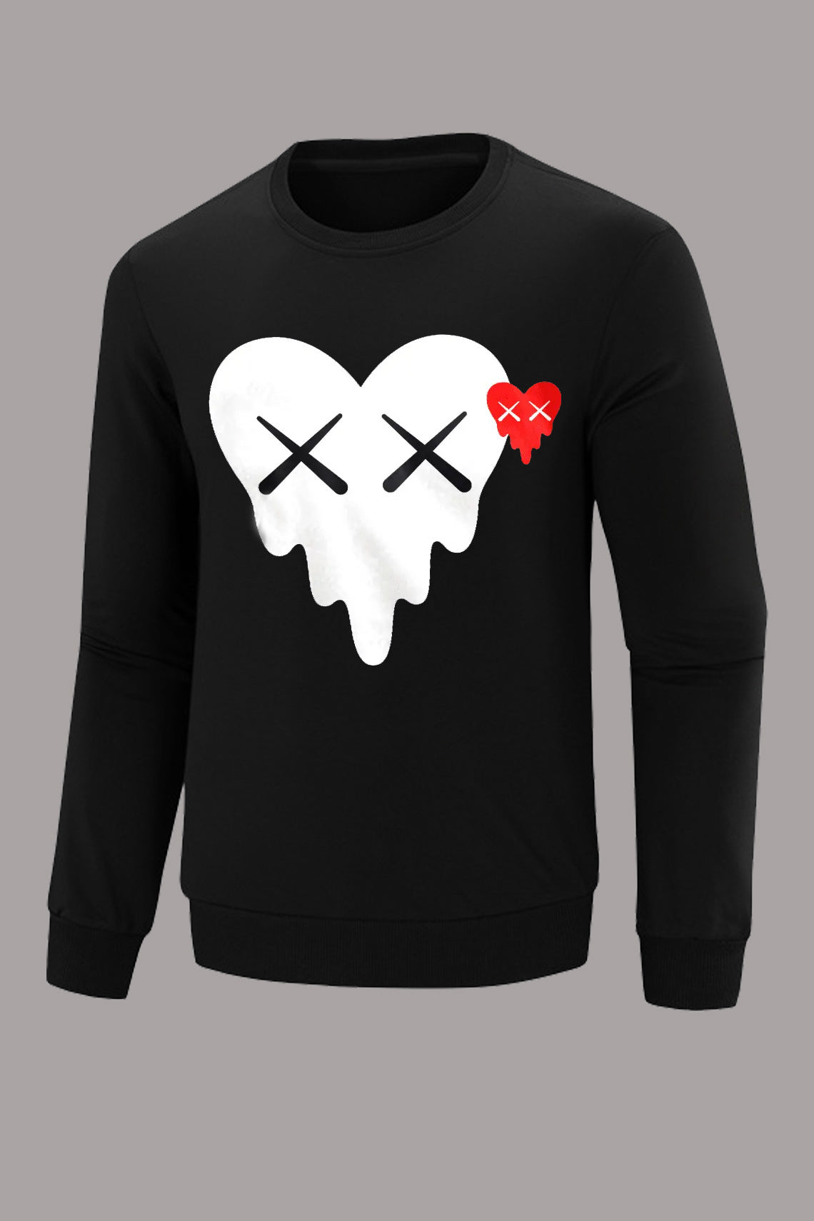 Herren Sweatshirt mit coolem Herz-Design Berlin Style