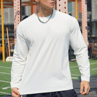 Herren Sportshirt Langarm Atmungsaktiv Feuchtigkeitstransport