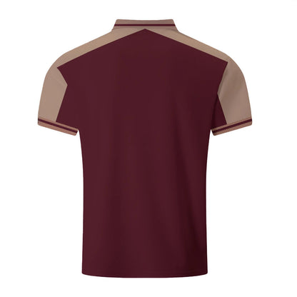 Herren Polohemd Modern Sportlich Farben