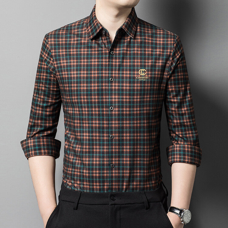 Herren Hemd Kariert Elegantes Berlin Style