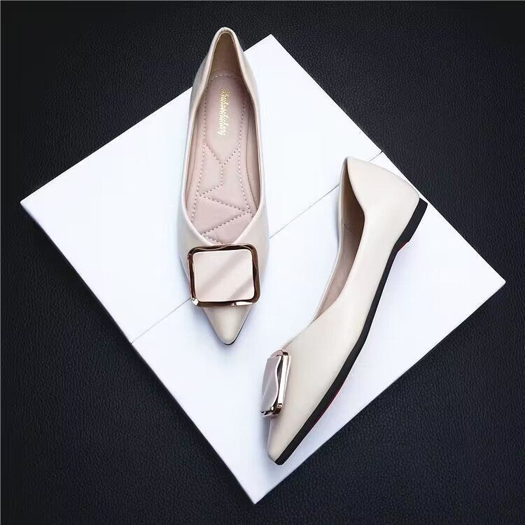 Damen Ballerinas Modisch Schmückend Elegantes Design