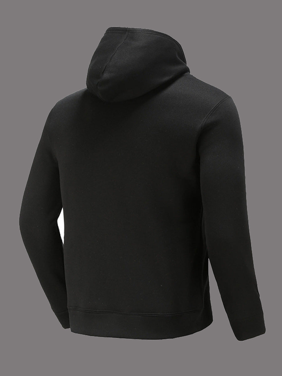 Herren Hoodie Berlin Grafikdesign Trendig Schwarz