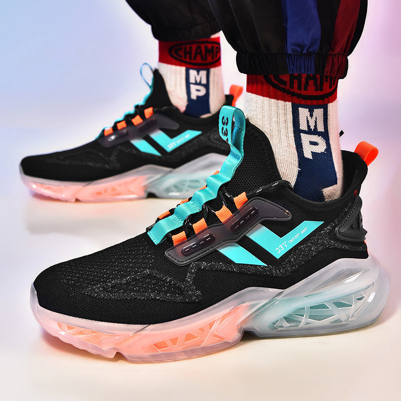 Damen Sportsneaker Leicht Laufschuhe atmungsaktiv