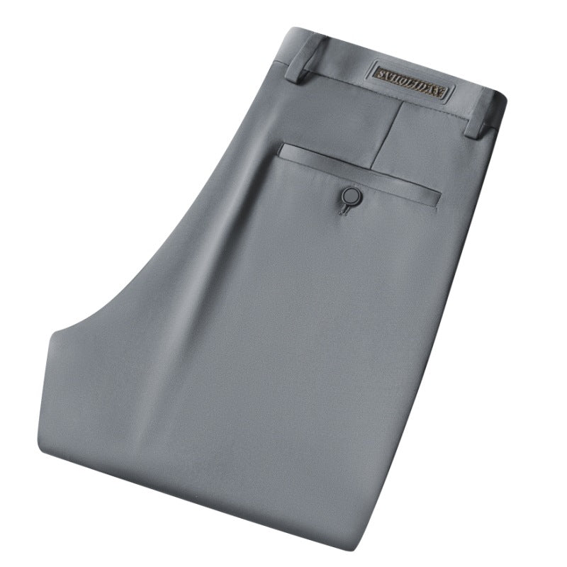 Herren Anzughose Elegant Modern Schnitt Mit Taschen