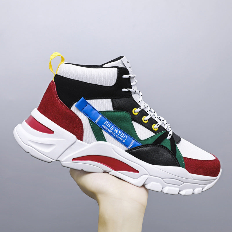 Damen Sneaker Hoch hoher Schaft bequem strapazierfähig