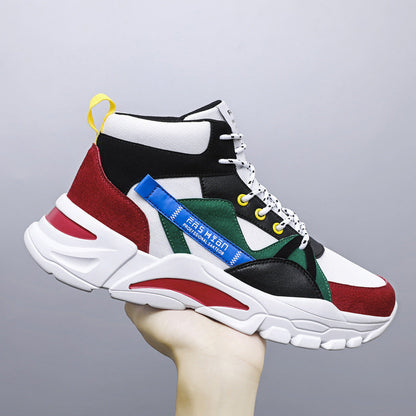 Damen Sneaker Hoch hoher Schaft bequem strapazierfähig