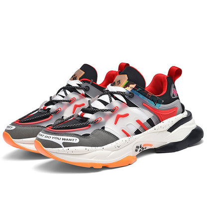Damen Sneaker Sportlich atmungsaktiv Trendy Design