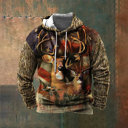 Herren Kapuzenpullover Berlin Druck Pullover Cool