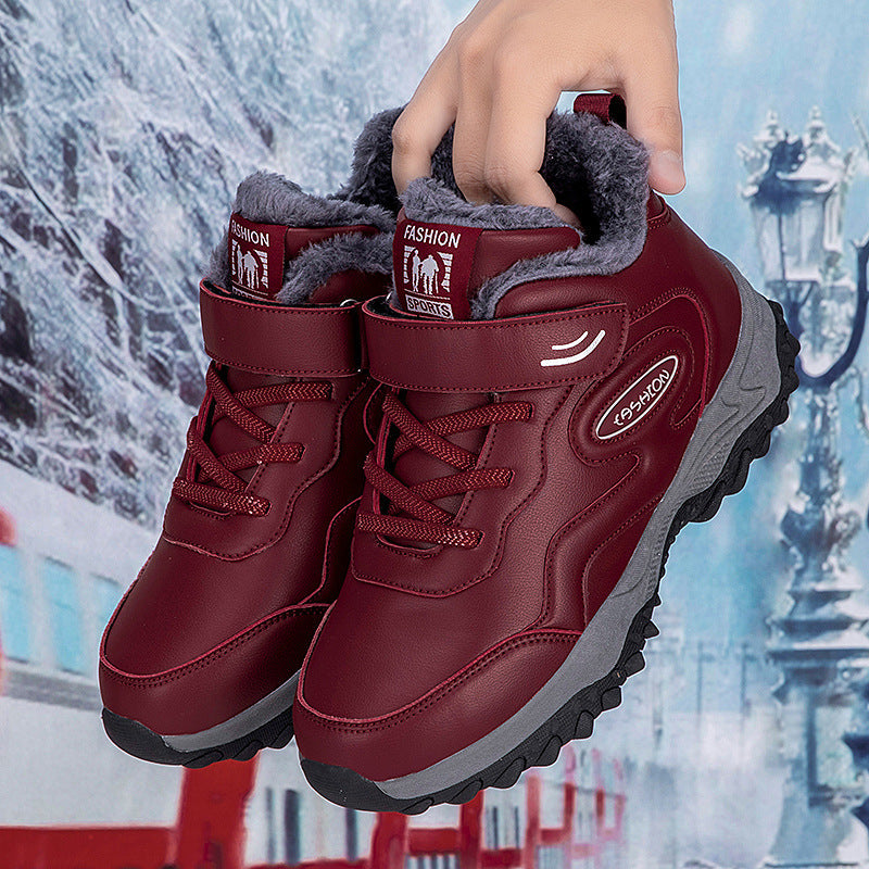 Damen Winterstiefel Warm Schnürstiefel Heidi Style