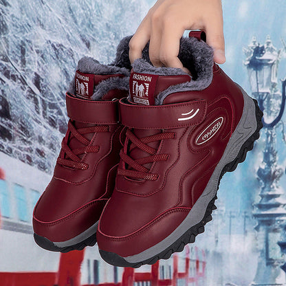 Damen Winterstiefel Warm Schnürstiefel Heidi Style