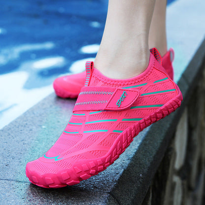 Damen Badeschuhe Sportlich Bequem Sommer