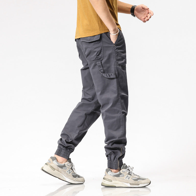 Herren Cargohose Elastisch Mit Vielen Taschen