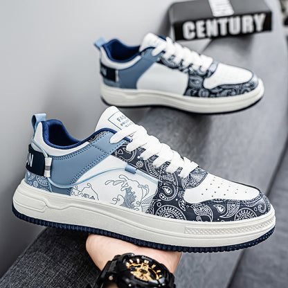 Damen Sneaker Bunt Grafik Flexibel Mode Schuhe - BerlinGlamour