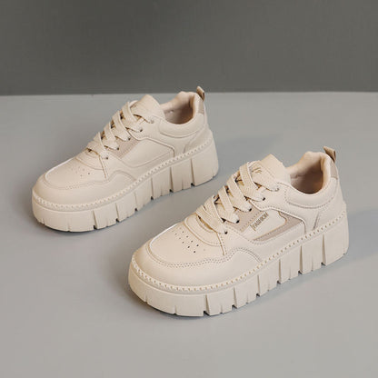 Damen Sneaker Chunky Plateau Schuhe Hoch Modern