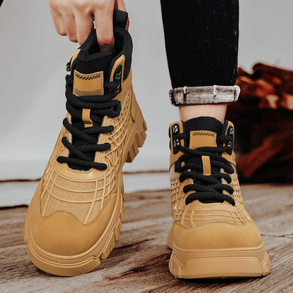 Damen Sneaker Robust Strapazierfähig Rutschfest