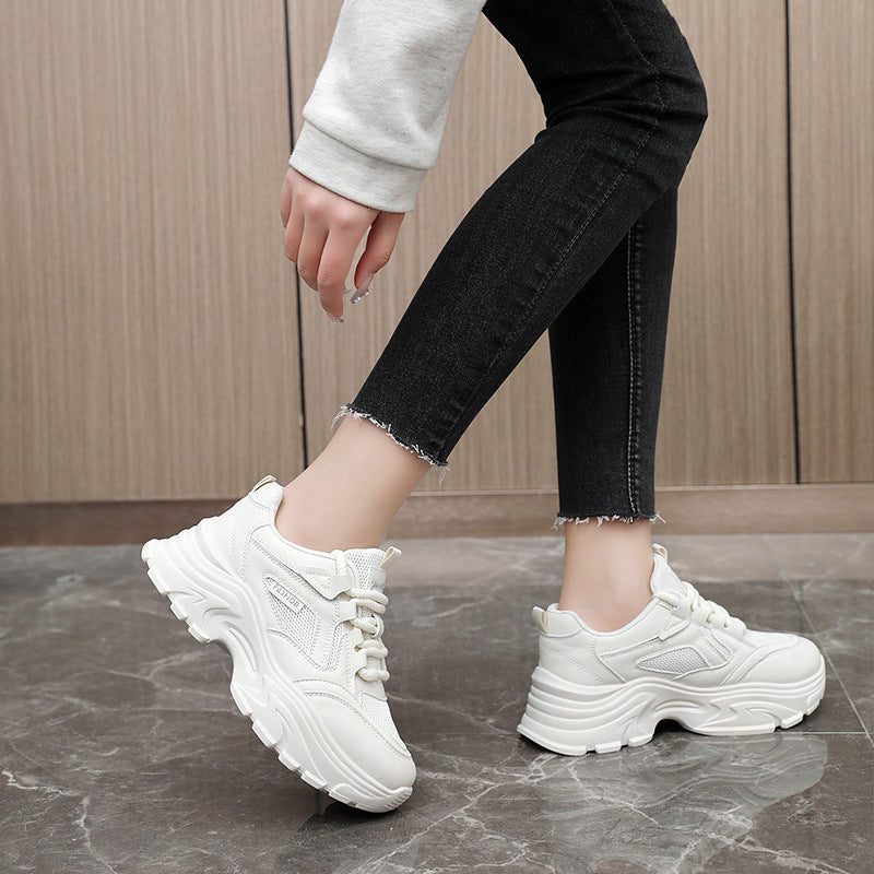 Damen Sneaker Chunky atmungsaktiv Laufschuhe Sportlich