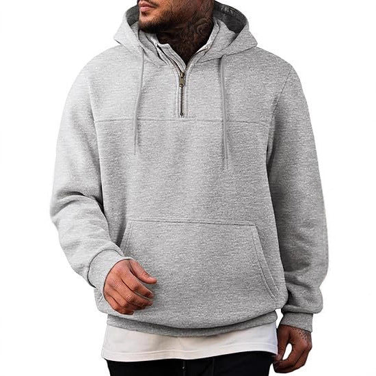 Herren Pullover Kapuzenpullover Modern mit Kängurutasche