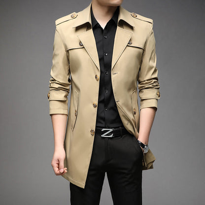 Herren Übergangsjacke Modern mit vielen Taschen