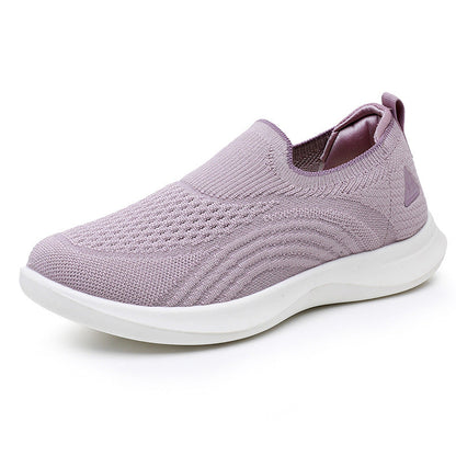 Damen Sport-Sneaker Atmungsaktiv Leicht Sneaker Laufschuhe