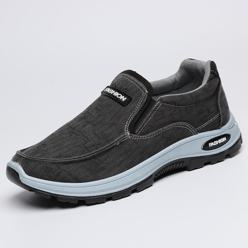 Damen Sneaker Slip-On Bequem mit Dämpfung
