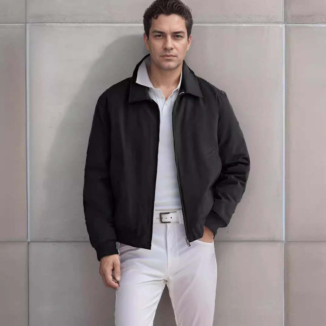 Herren Freizeitjacke Modern Praktisch Wasserabweisend